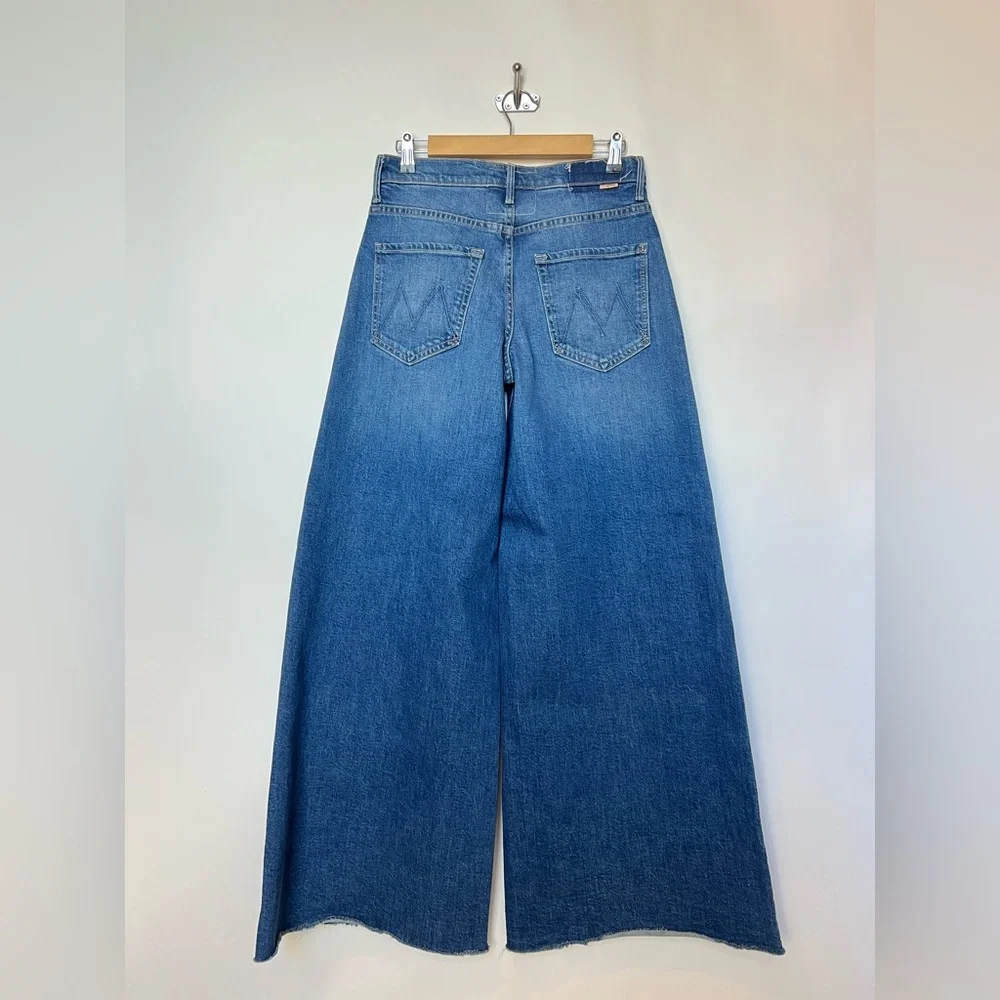 Mother The Swisher Sneak Fray Jeans Size 26 - Picture 7 of 16